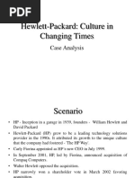 value the synergies projected by hp and compaq hp compaq merger cultural issues